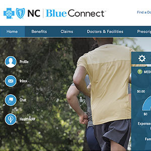 BCBSNC Public and Member Portal Image